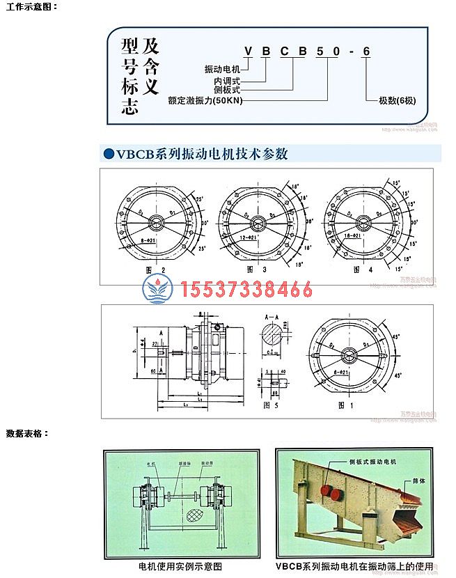 側(cè)板鑲嵌式振動電機(jī)