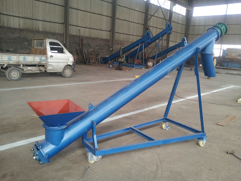 大傾角螺旋輸送機(jī)廠家展示 大傾角螺旋輸送機(jī)廠家展示