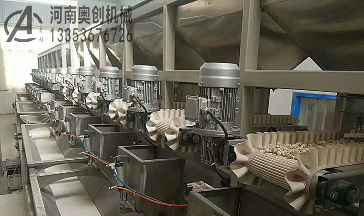 擋邊皮帶給料機實用現場展示 擋邊皮帶給料機實用現場展示